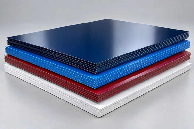 Pre-Painted Steel Sheet &mdash; illustrative product image