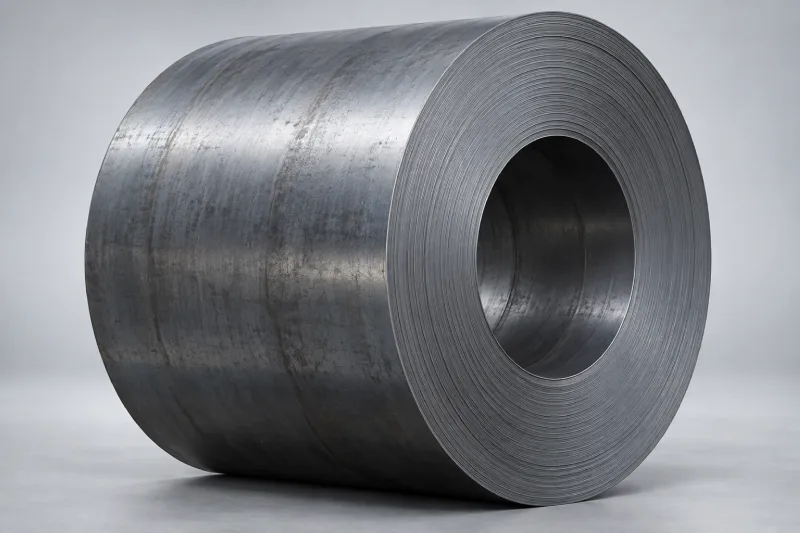 Pickled and Oiled Hot-Rolled Steel &mdash; illustrative product image